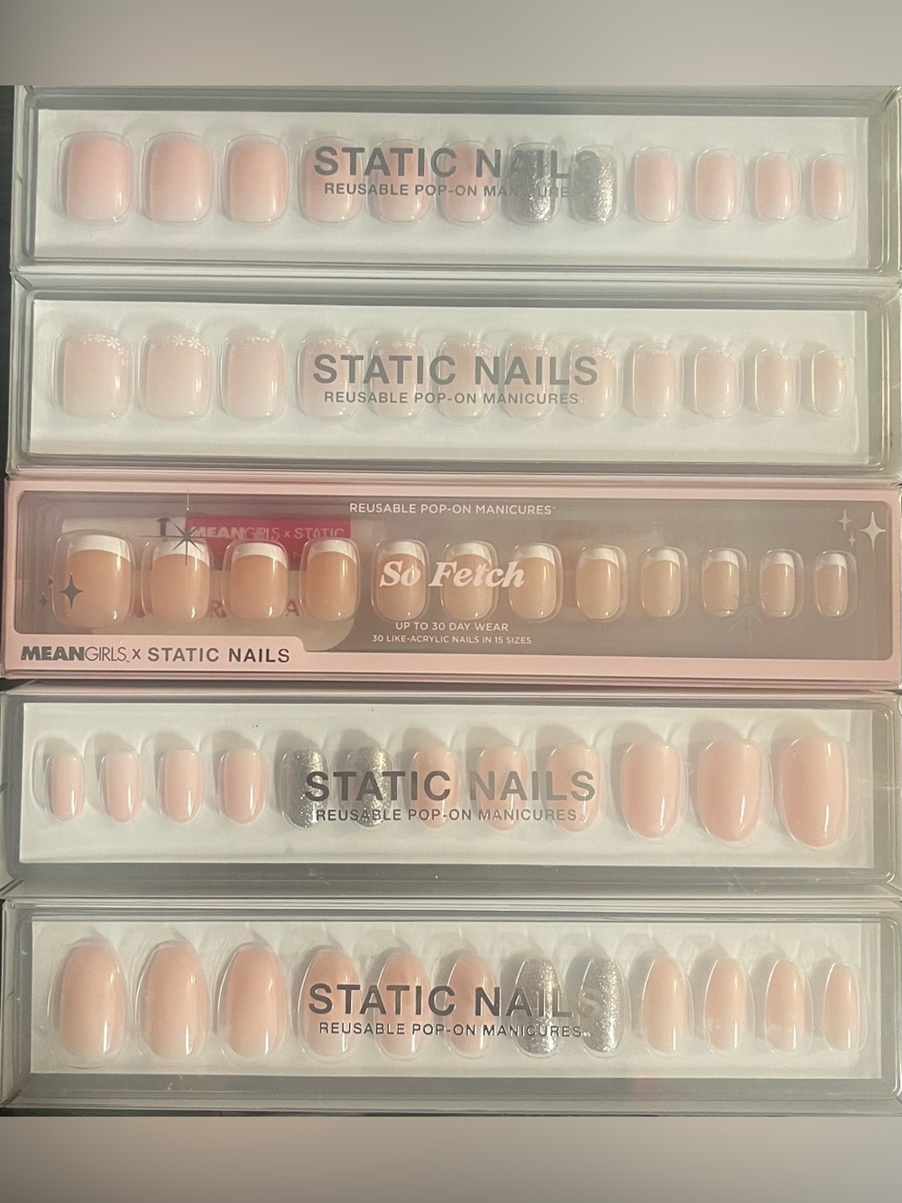 Static Nails Pop-On Manicure Set